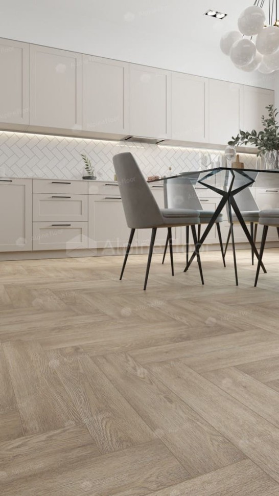 Виниловая плитка "Alpine Floor" Parquet LVT Дуб Ваниль Селект (590*118*2,5 мм) — купить в Братске