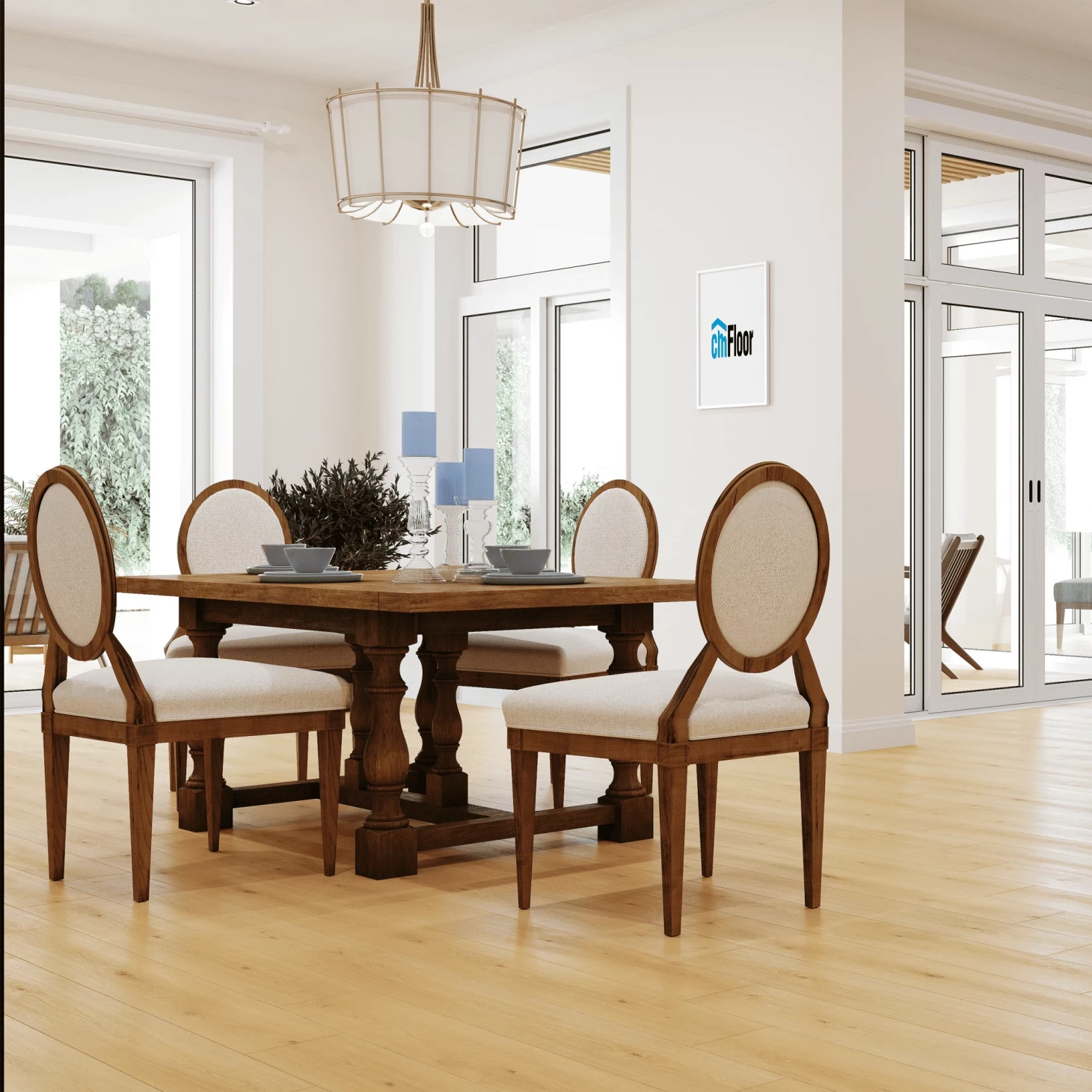 SPC плитка для пола Дуб Орегон (1220*180*4 мм) — купить в Братске