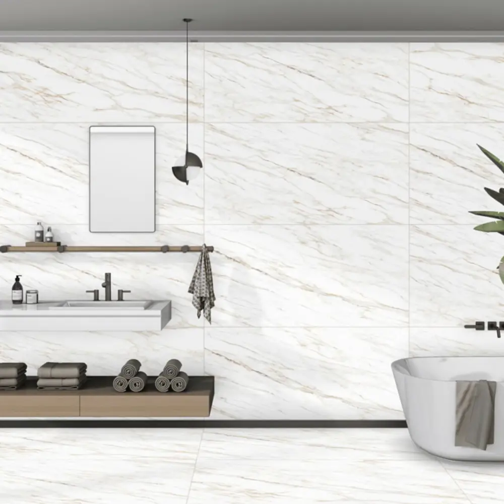 Керамогранит "Sonex" Nex statuario карвинг 60x120см цвет белый с прожилками — купить в Братске