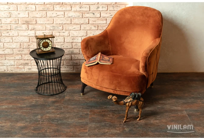 Кварц-винил Керамическая Сталь (950*480*2,5 мм) — купить в Братске