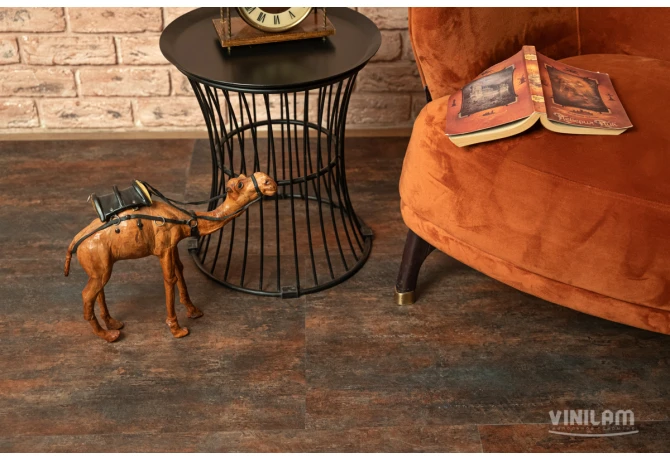 Кварц-винил Керамическая Сталь (950*480*2,5 мм) — купить в Братске