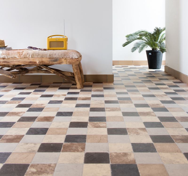 Линолеум бытовой "IVC" Bingo Pietra 596 (3м) — купить в Братске