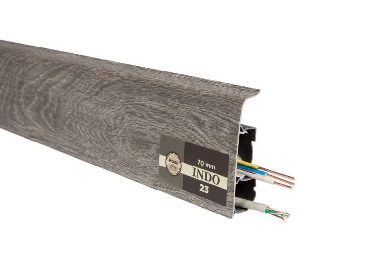 Плинтус "Arbiton" Indo Дуб Модена (2500*26*70 мм) — купить в Братске