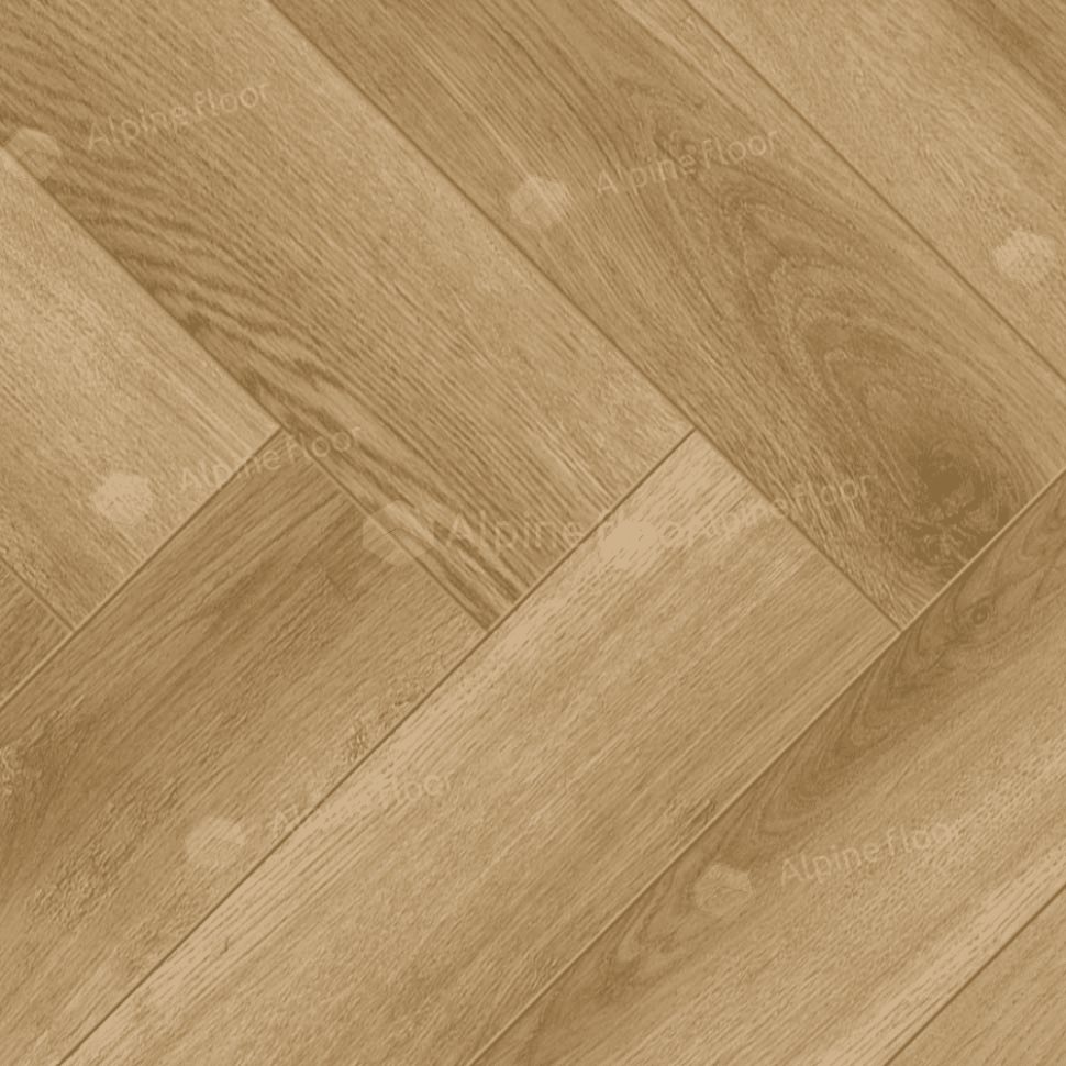 Ламинат "Alpine Floor" Herringbone 12 PRO Дуб Эльзас (606*101*12 мм) — купить в Братске