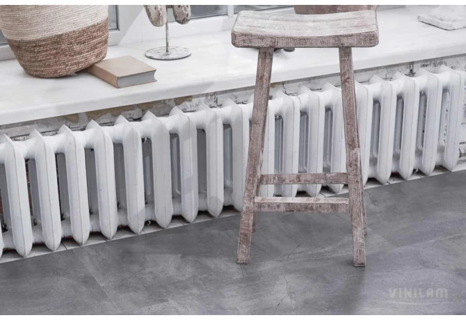 Кварц-винил Серый Бетон (950*480*2,5 мм) — купить в Братске