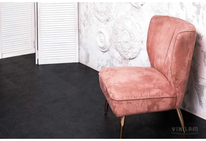 SPC ламинат Сланцевый Чёрный (940*470*8 мм) — купить в Братске