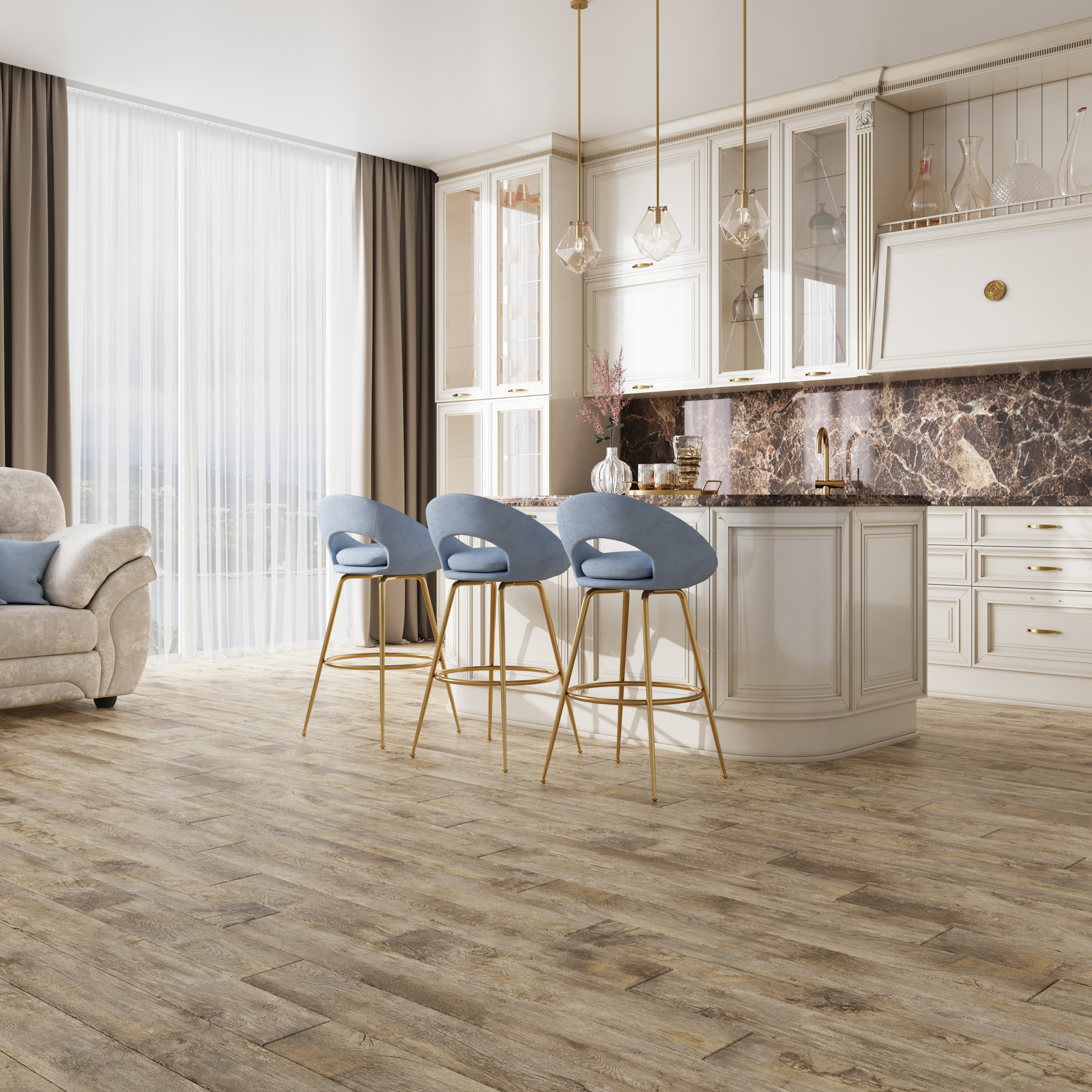 Ламинат "Joss Beaumont" Liberte Крокембуш (1387*145*12 мм) — купить в Братске