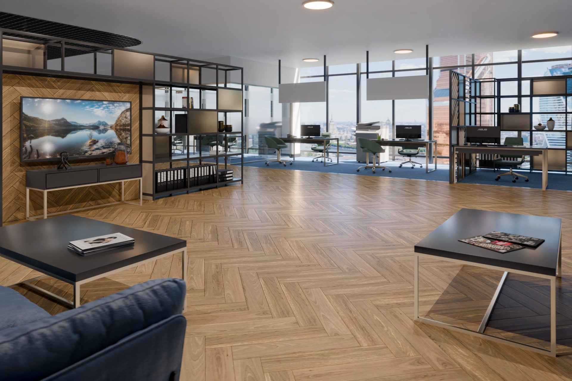 Инженерный паркет «Damy Floor» Натуральный (укладка елочкой) — купить в Братске