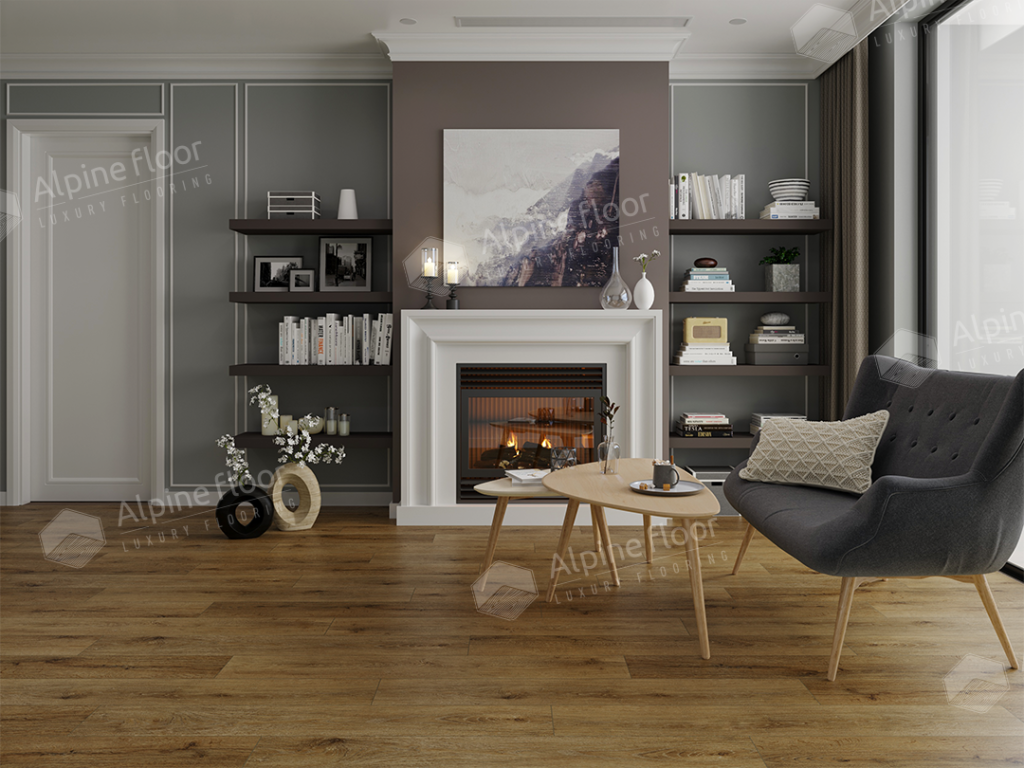 SPC ламинат "Alpine Floor" Энигма (1220*183*4 мм) — купить в Братске