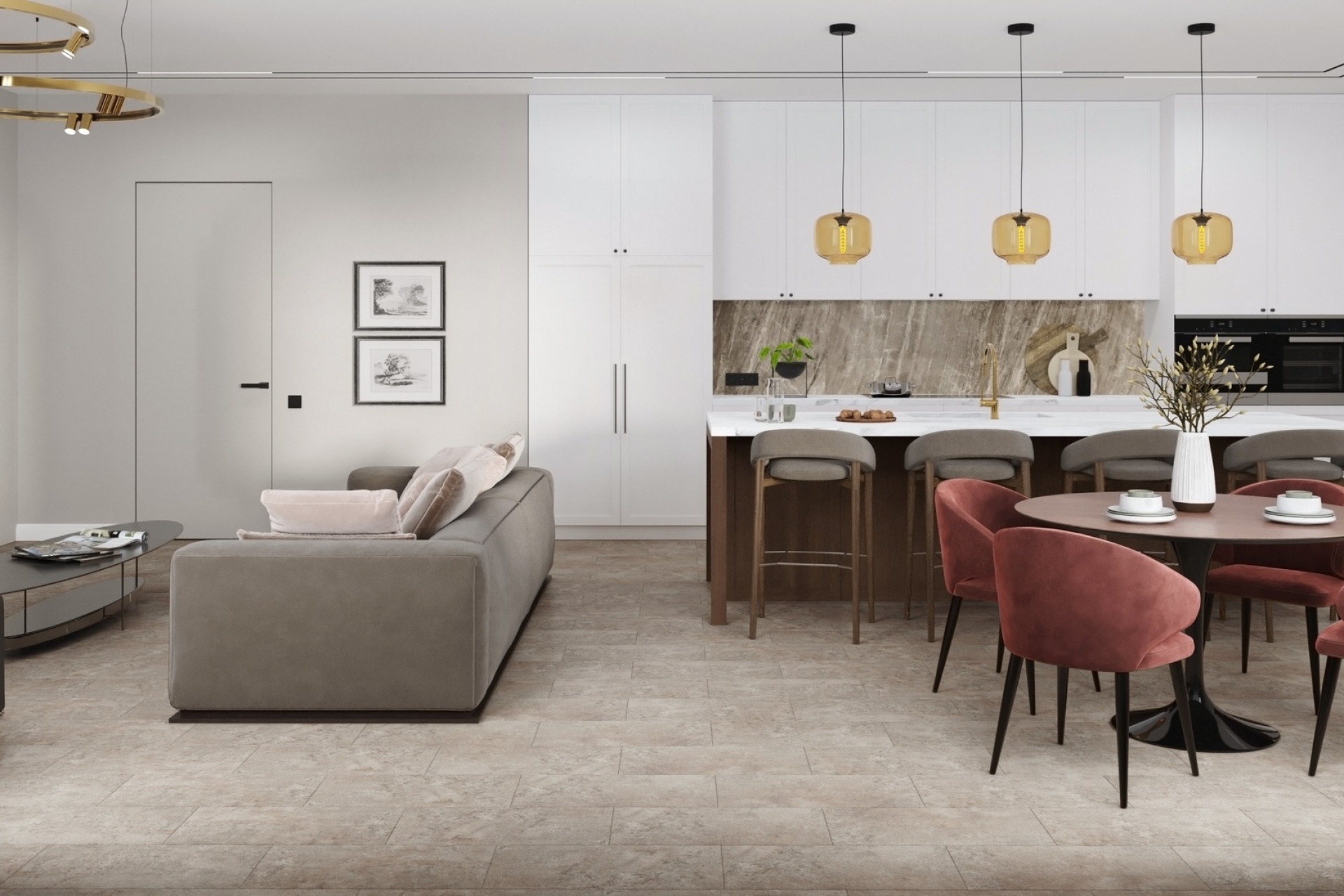 SPC плитка «Damy Floor» Эйгер (610*305*5 мм) — купить в Братске