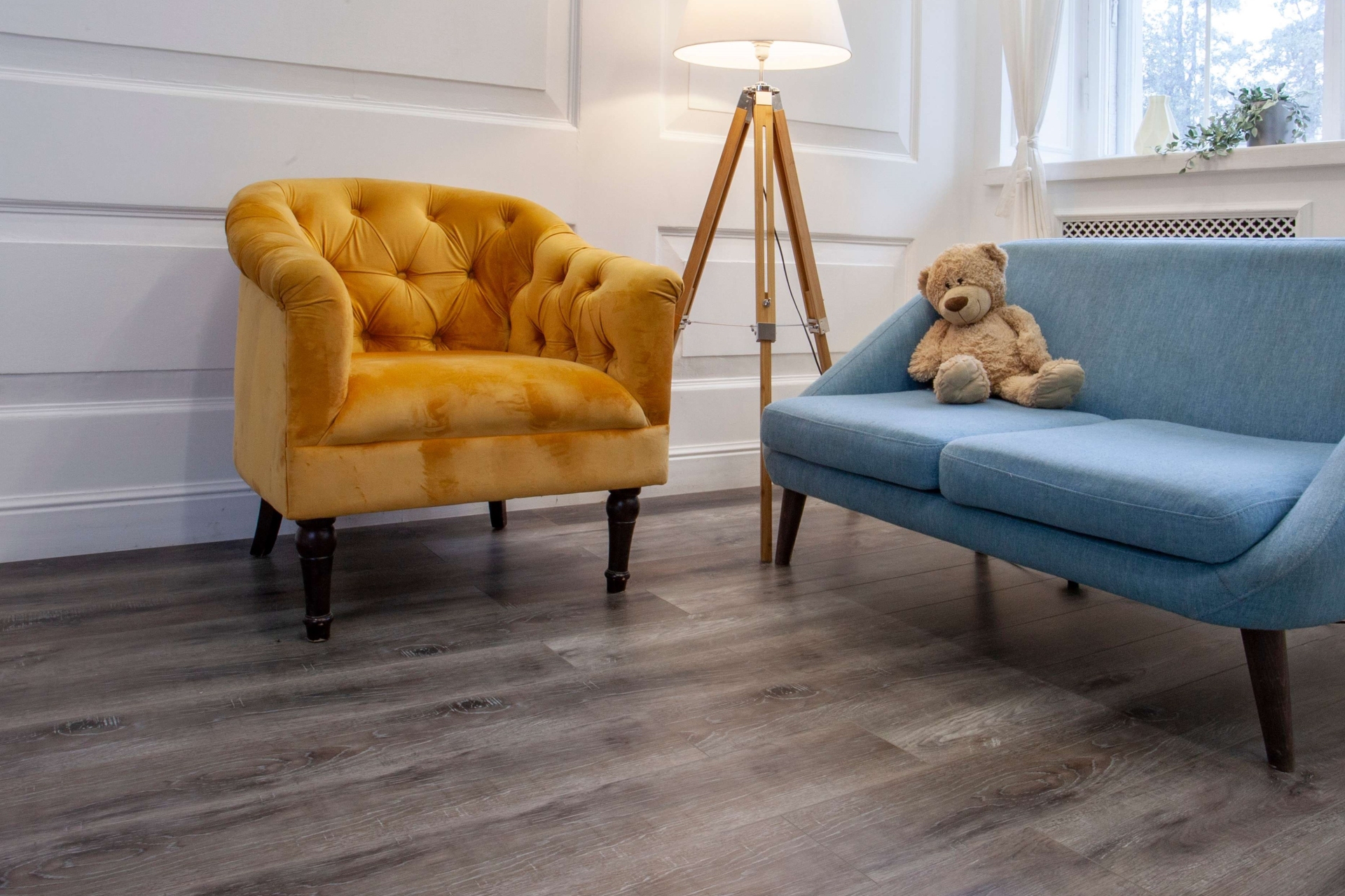 SPC ламинат «Damy Floor» Дуб Рустикальный Черный (1220*180*4 мм) — купить в Братске