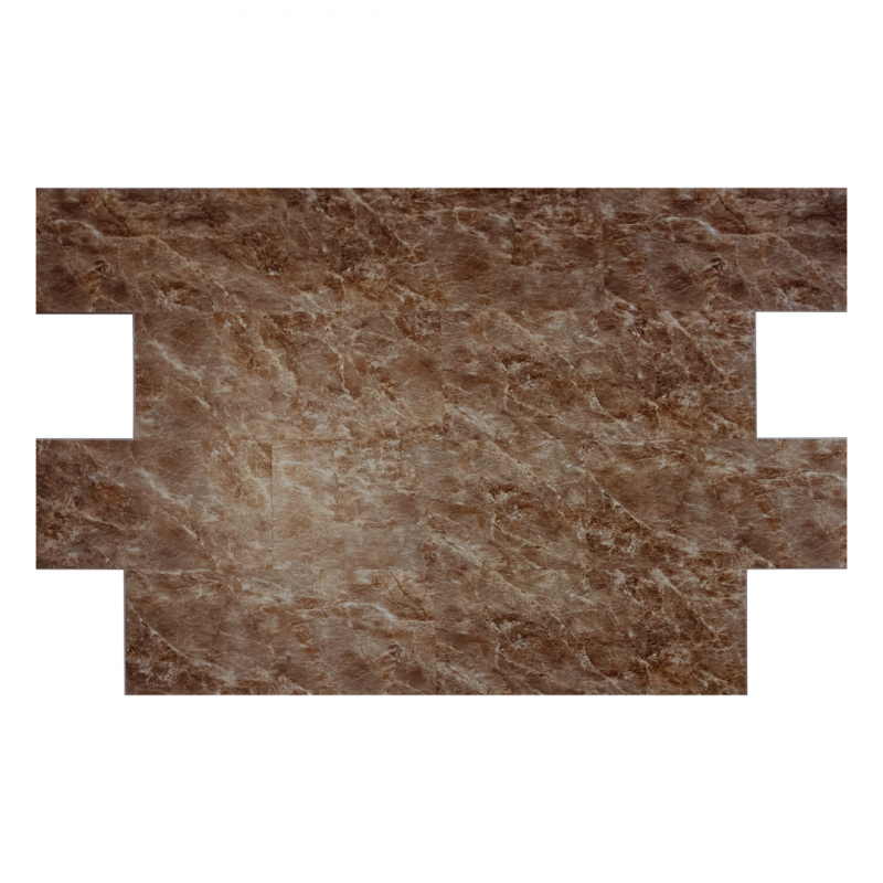 SPC плитка Мрамор Марон 115 (600*300*4 мм) — купить в Братске