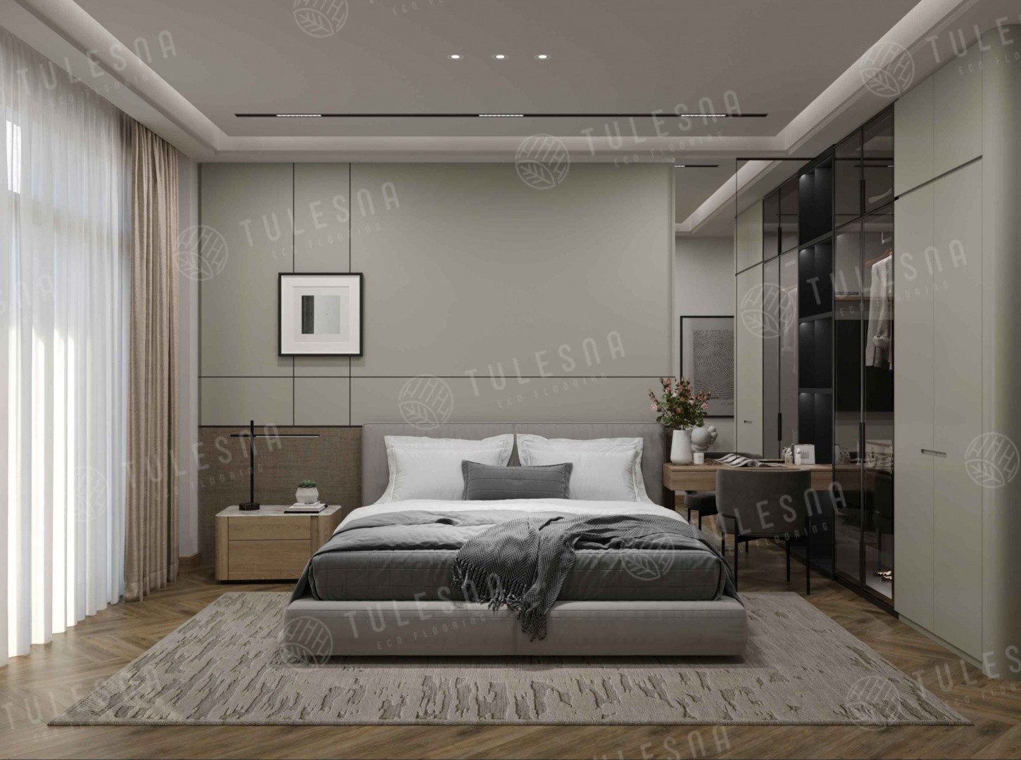 Кварцвиниловая плитка LVT "Tulesna"  Divino (590*118*2,5 мм) — купить в Братске