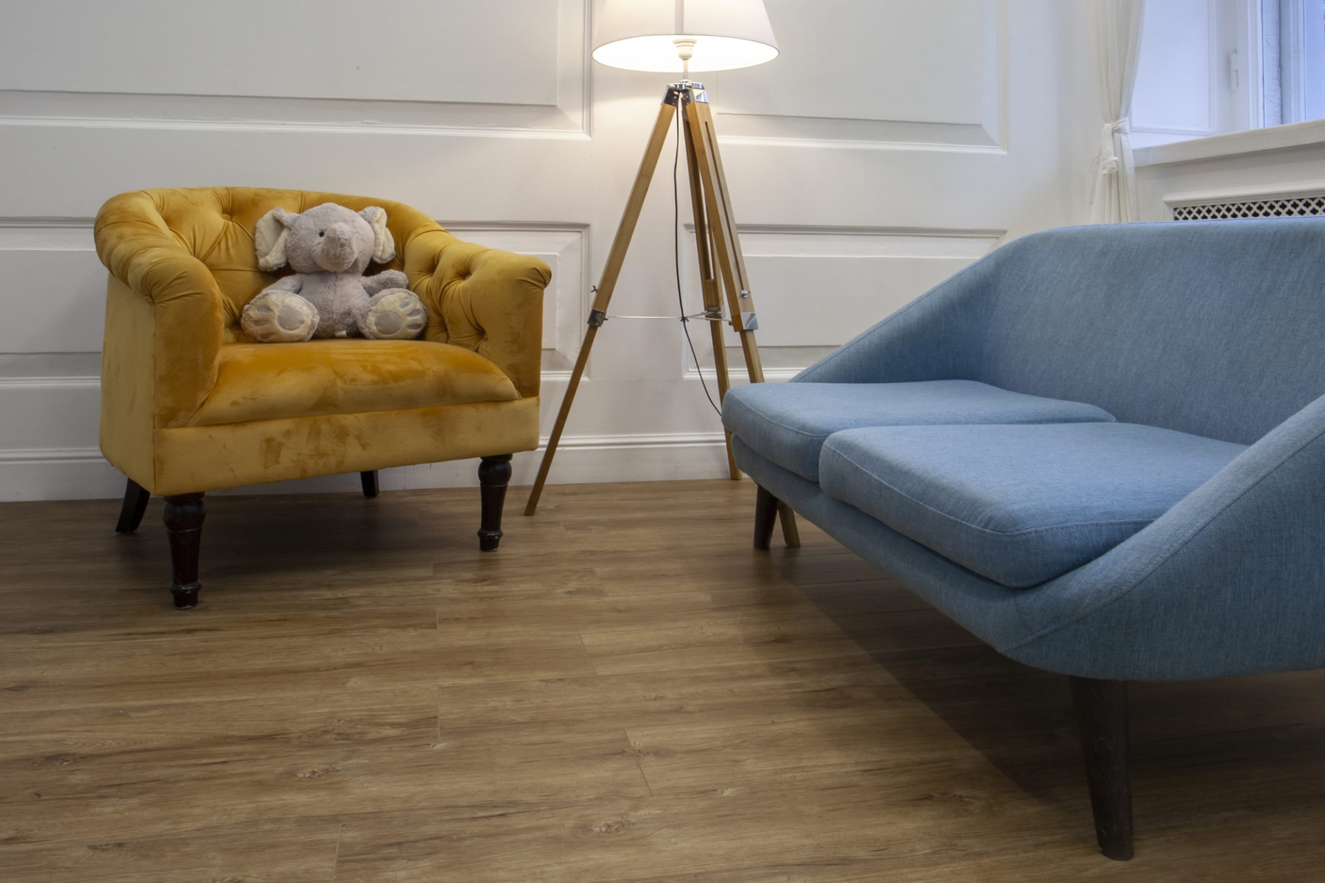 Усовершенствованная кварц-виниловая плитка «Damy Floor» Дуб Имбирный (1227*187*2,5 мм) — купить в Братске