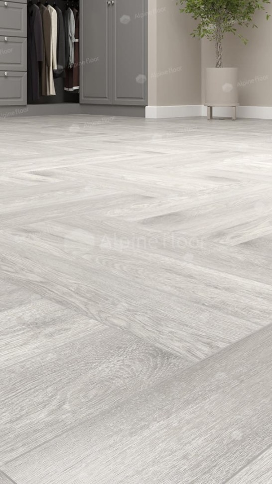 Виниловая плитка "Alpine Floor" Parquet LVT Дуб Полис (590*118*2,5 мм) — купить в Братске