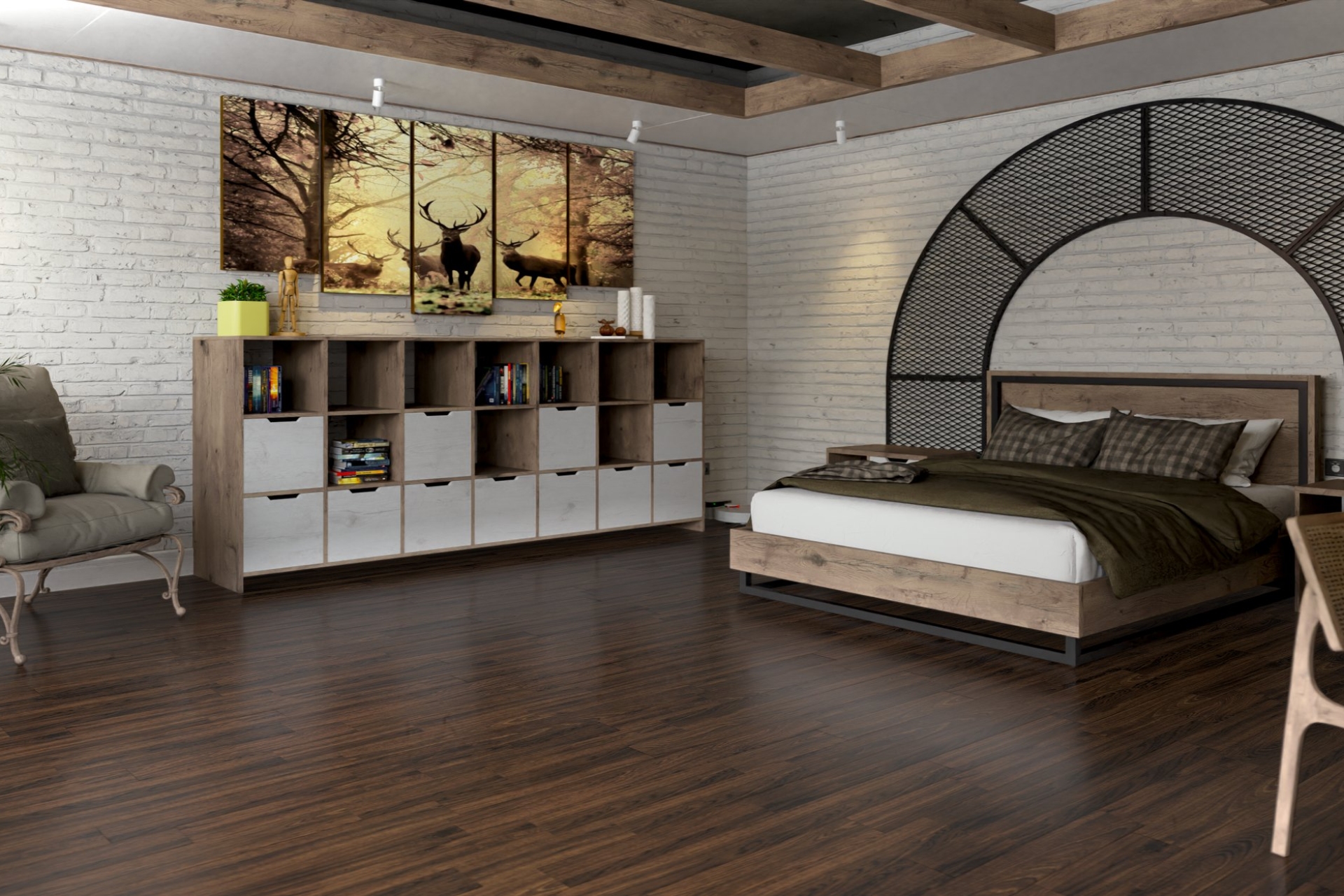 Инженерный паркет «Damy Floor» Каштановый — купить в Братске