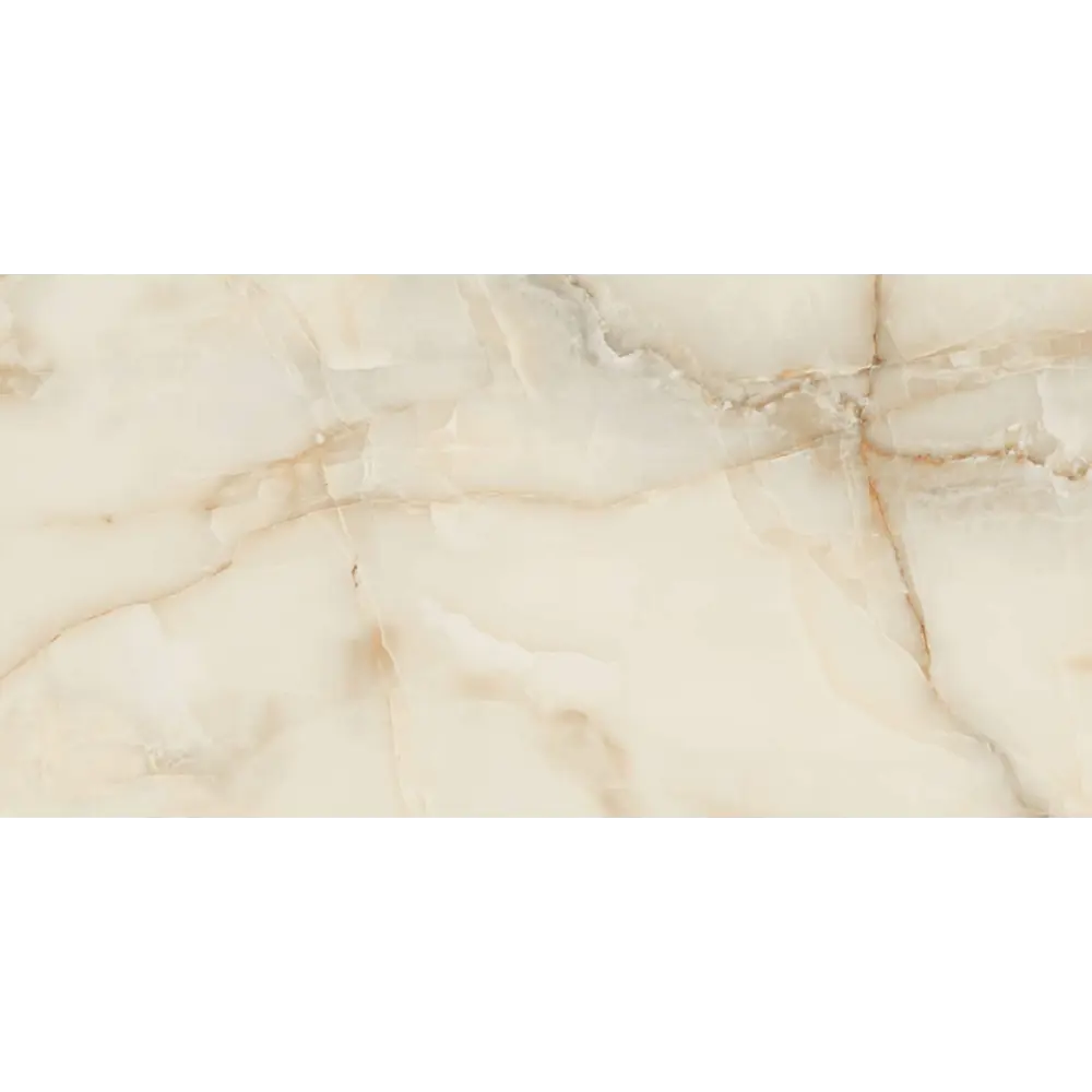 Керамогранит "Sonex" Honey onyx Glossy полированный 60x120x0.82см цвет бежевый с разводами — купить в Братске