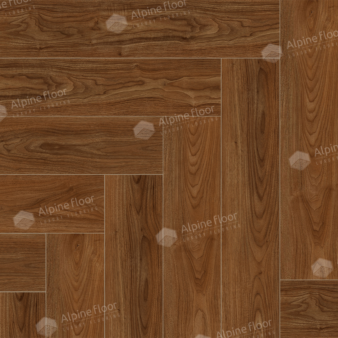 SPC ламинат "Alpine Floor" Орех Нойер (600*125*4 мм) — купить в Братске