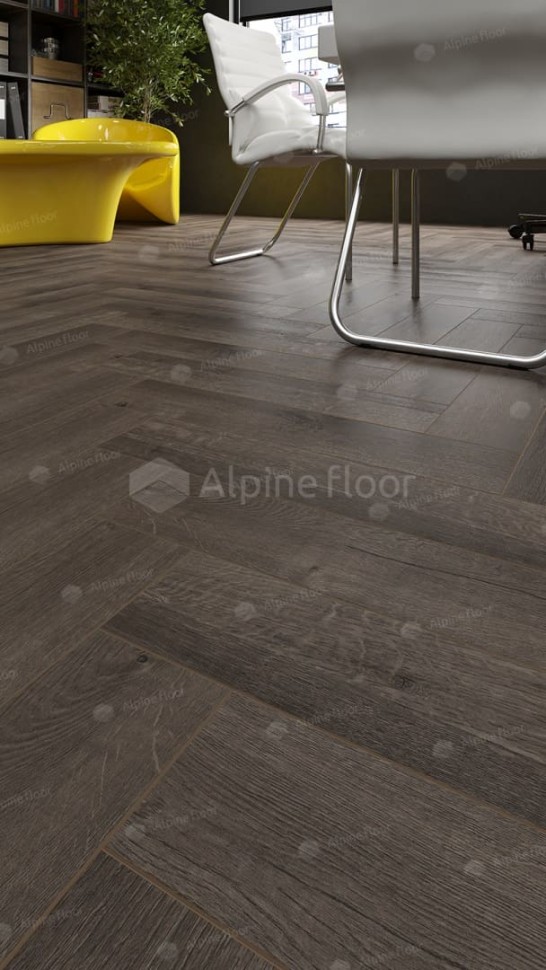 Виниловая плитка "Alpine Floor" Parquet LVT Дуб Антарес (590*118*2,5 мм) — купить в Братске