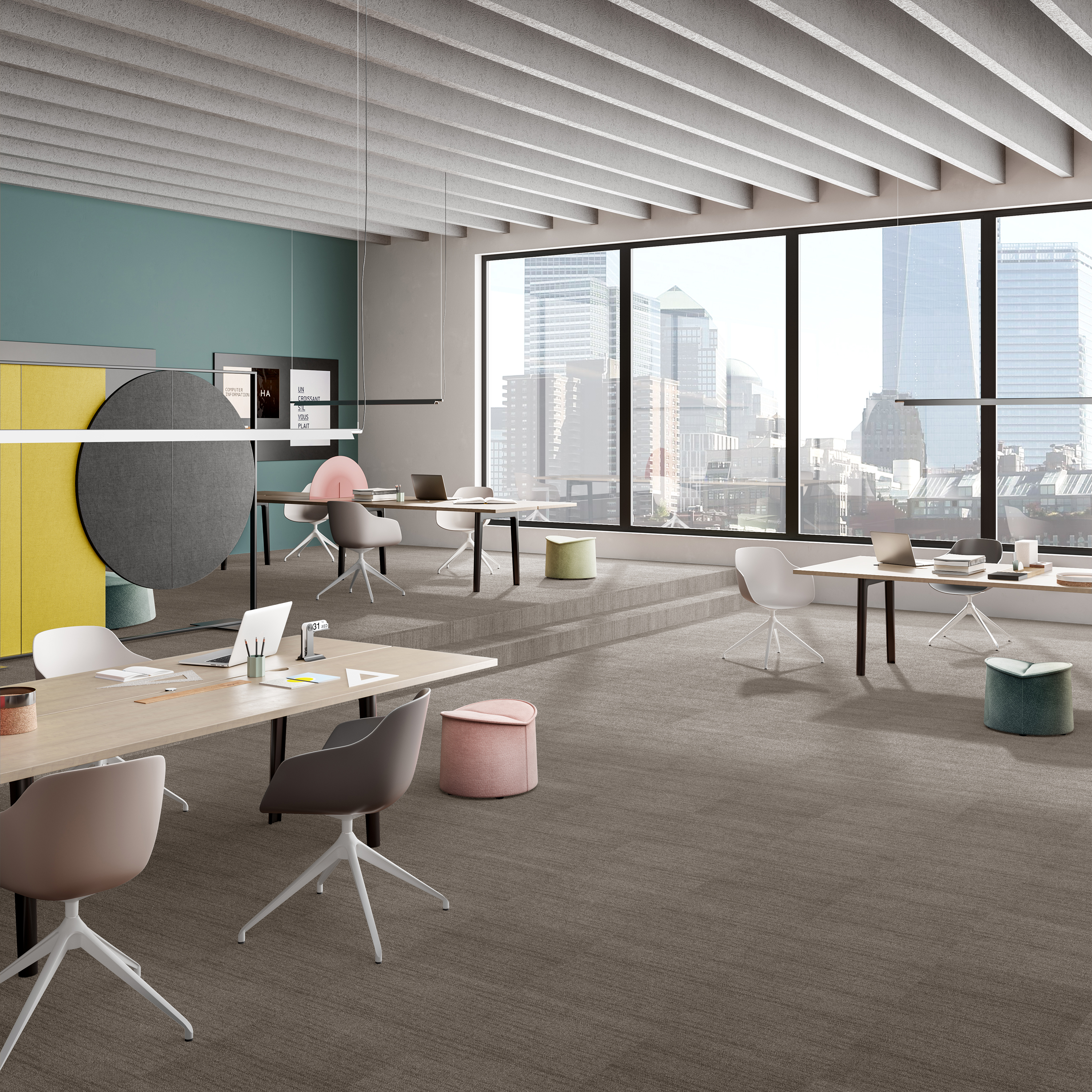 Ковровая плитка Marvel Tile 94 (500*500*6 мм) — купить в Братске