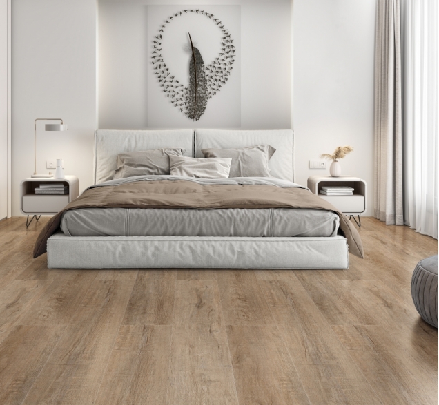 SPC ламинат "Royce" Enjoy Дуб Блэкрок Е308 (1200*180*3,5 мм) — купить в Братске