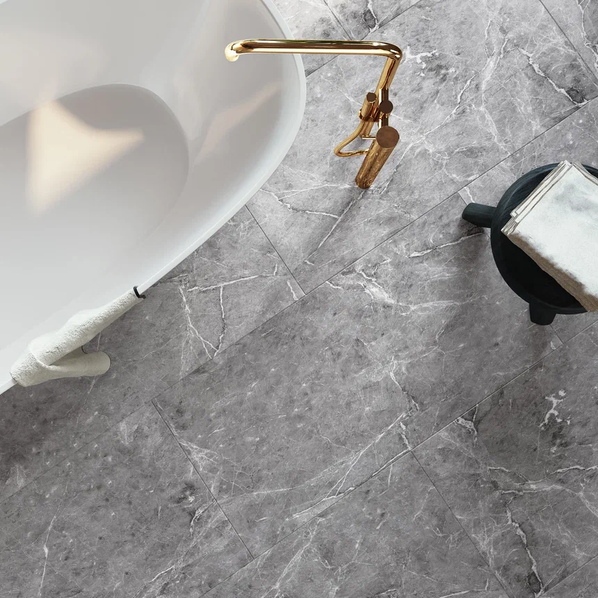 SPC ламинат "Invictus" Hudson Stone Silver (907*450*6мм) — купить в Братске