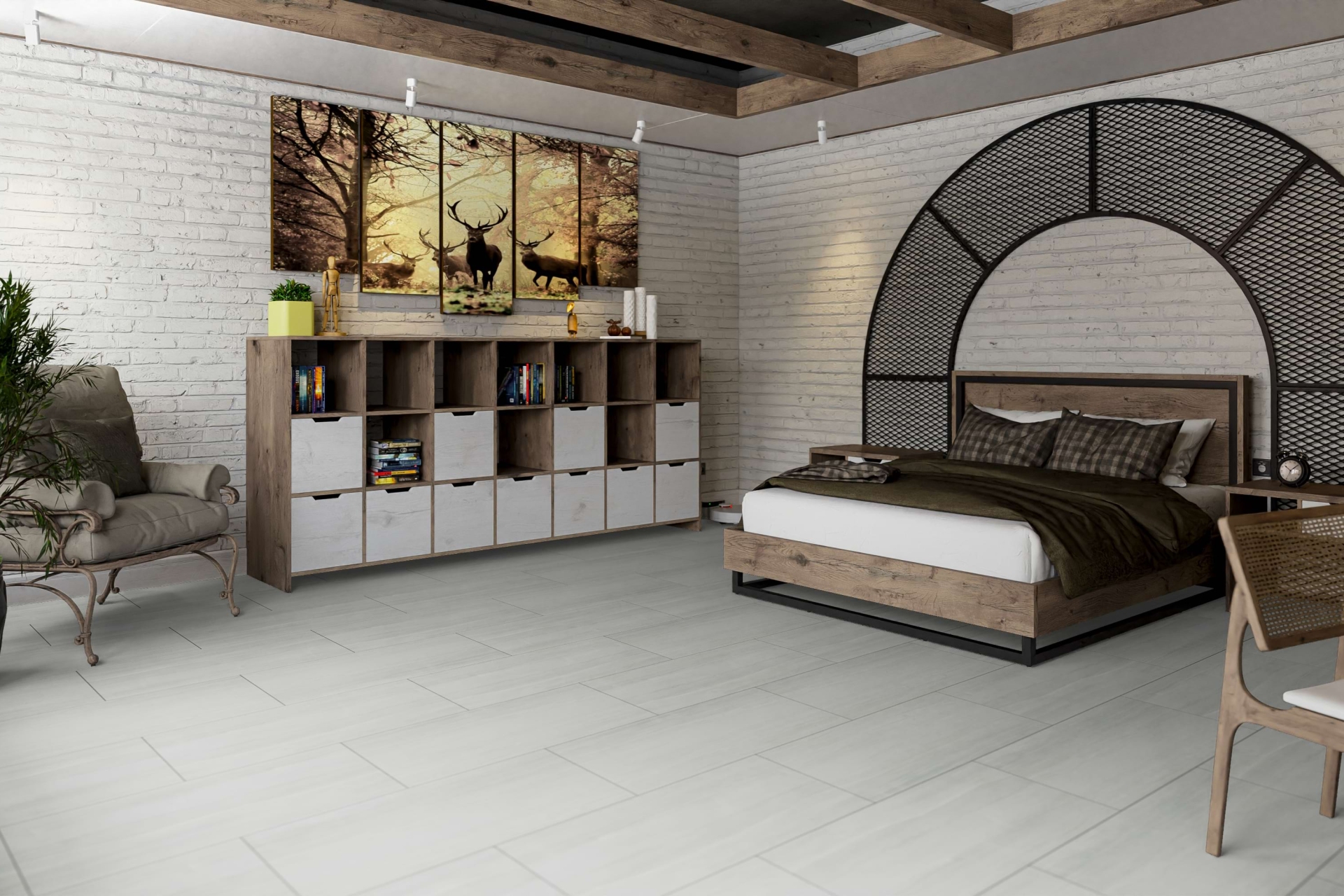 Усовершенствованная кварц-виниловая плитка «Damy Floor» Кайлас (912,4*455,2*2,5 мм) — купить в Братске