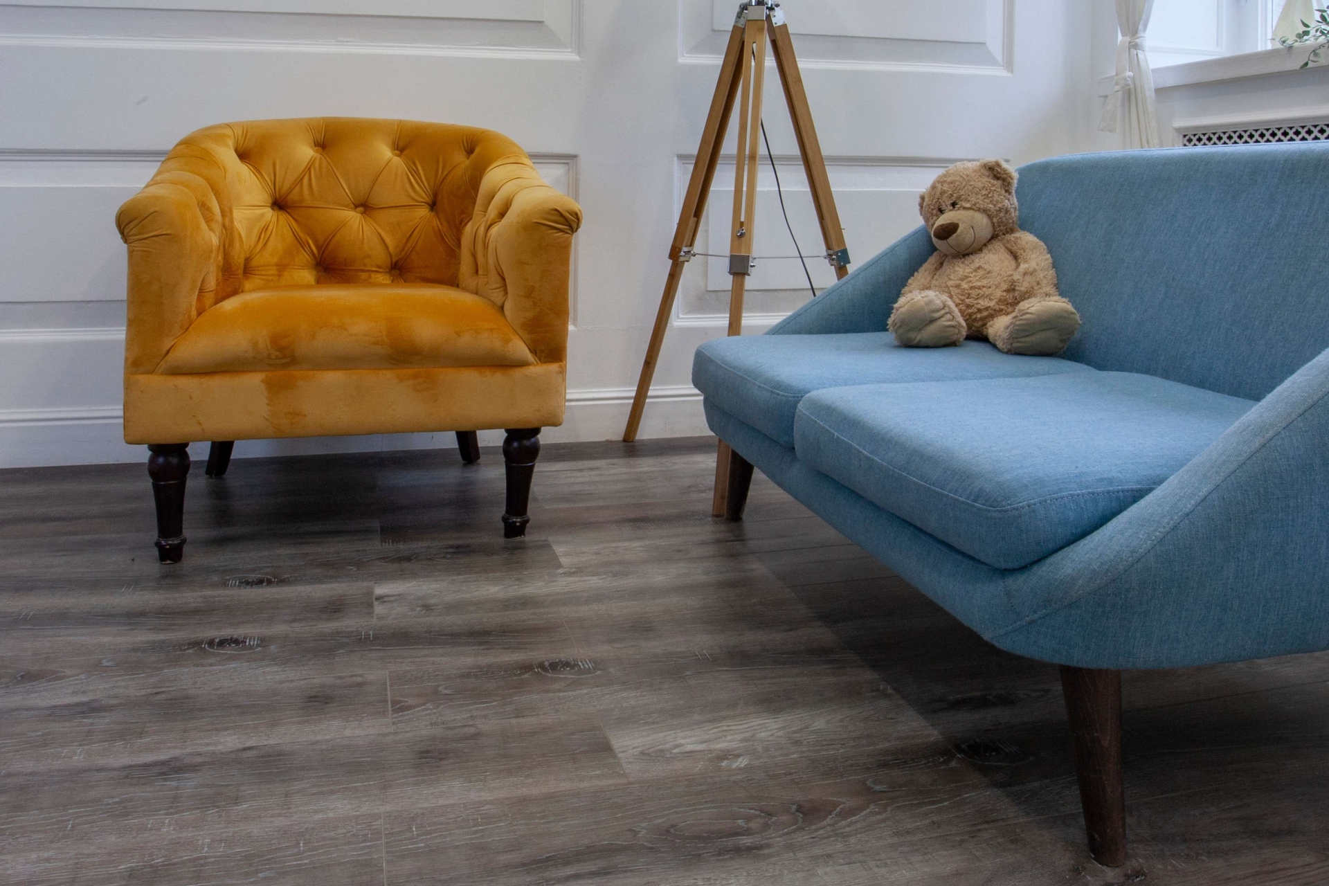 SPC ламинат «Damy Floor» Дуб Рустикальный Черный (1220*180*4 мм) — купить в Братске